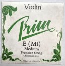PRIM струна E (Ми) для скрипки 4/4, среднее натяжение, сталь