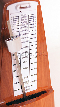 Метроном механический Musedo M-20-CH, цвет вишня