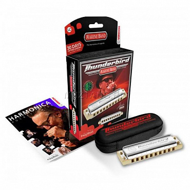 Губная гармоника HOHNER Marine Band Thunderbird Low E M201115X