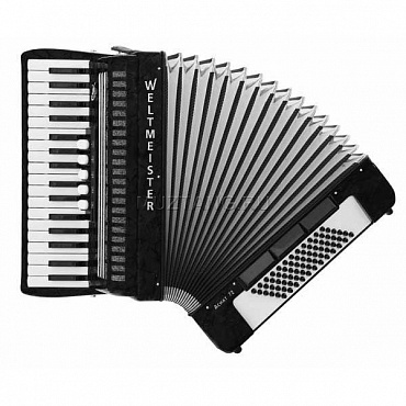 Аккордеон Weltmeister Achat 72 34/72/III/5/3 3/4, черный