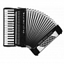 Аккордеон Weltmeister Achat 72 34/72/III/5/3 3/4, черный