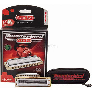 Губная гармоника HOHNER Marine Band Thunderbird Low E M201115X