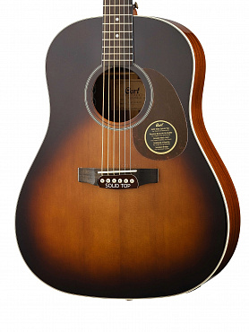 Электроакустическая гитара Cort Earth100SSF-SB Earth Series