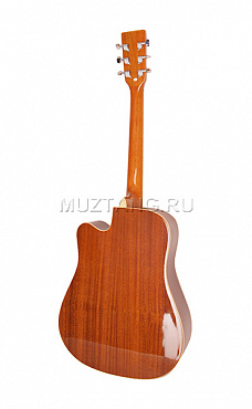 Акустическая гитара Homage LF-4121C-SB, санберст, с вырезом