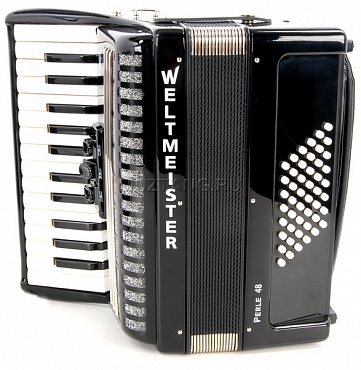 Аккордеон Weltmeister Perle 26/48/II/3 1/2, черный