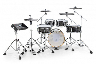 GEWA G5 FLAT KIT Dark Mirror электронная барабанная установка 18BD, 10TT,12TT,14FT,14SD,14HH, 2x14CR,18RD
