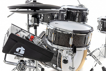 GEWA G5 FLAT KIT Dark Mirror электронная барабанная установка 18BD, 10TT,12TT,14FT,14SD,14HH, 2x14CR,18RD