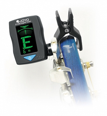 Цифровой тюнер JOYO JT-15B на прищепке