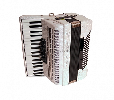 Аккордеон Weltmeister Achat 80 34/80/III/5/3, белый