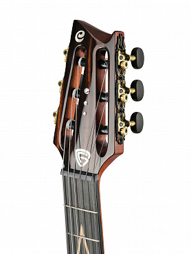 Классическая гитара Cort LUXE-NYLON-BR Frank Gambale Luxe Series со звукоснимателем